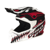 KASK DZIECIĘCY PG3009 JUNIOR/KID M BIAŁY/CZERWONY/CZARNY MAT